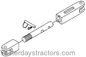 Farmall 1026 Sway Limiter Assembly 406242R2