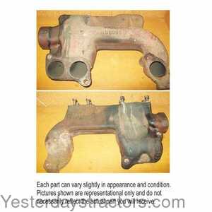 John Deere 4250 Exhaust Manifold - Front 498617