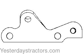 Massey Ferguson 180 Check Chain Bracket 506228M1