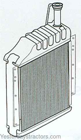 Massey Ferguson 1105 Radiator 529684M91