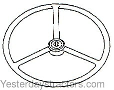 Farmall Super M Steering Wheel 60070D-OE