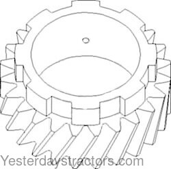 Allis Chalmers D14 Gear 70228294