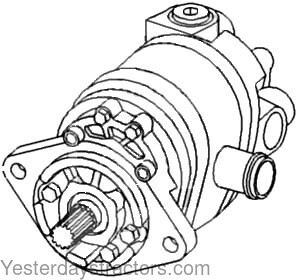 Allis Chalmers 190XT Hydraulic Pump 70257005