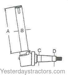 Allis Chalmers 180 Spindle 70262782