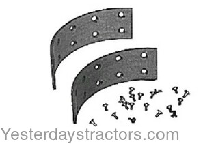 Allis Chalmers B Brake Lining 70276944