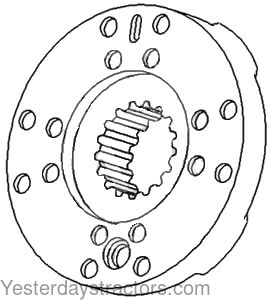 Allis Chalmers 180 Brake Plate Assembly 70277326