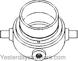 Oliver 100 Clutch Bearing Carrier 72160064