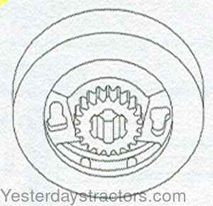 John Deere 620 Clutch Drive Disc A5642R