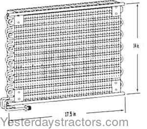 John Deere 2940 Vapor Condenser AL30364