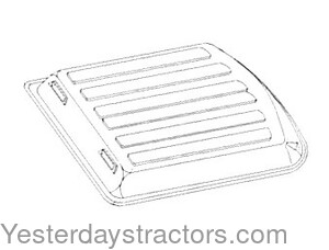 John Deere 4630 Cab Roof AR74143