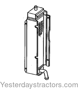 John Deere 2640 Transmission Oil Cooler AT20848