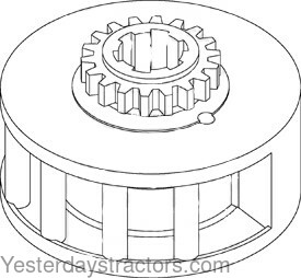 John Deere 530 Clutch Drive Disc B3731R