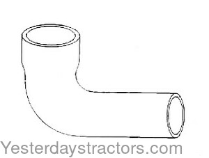 Ford 8600 Radiator Hose Lower C7NN8286A