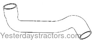 Ford 6610 Radiator Hose Lower D5NN8286F