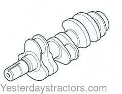 Ford Super Major Crankshaft E1ADDN6303F