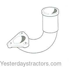 Ford Power Major Exhaust Elbow E1ADKN9488