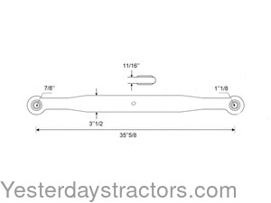Ford 445 Lower Link Lift Arm (CAT 1\2) E5NN555AA