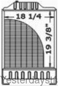 Case 1494 Radiator K307602