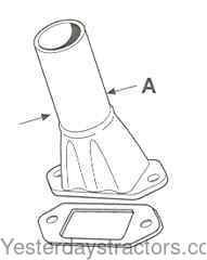 Case 1212 Exhaust Flange K952969