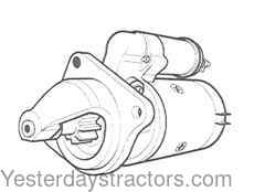 Case 1194 Starter Motor K957341