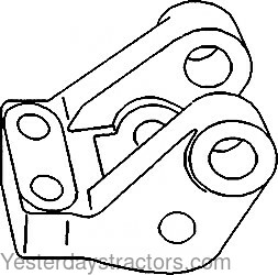 John Deere 4010 Top Link Bracket R27803