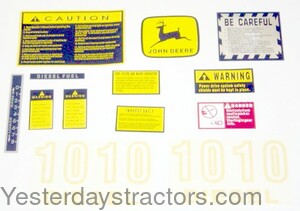 John Deere 1010 Decal Set R3745