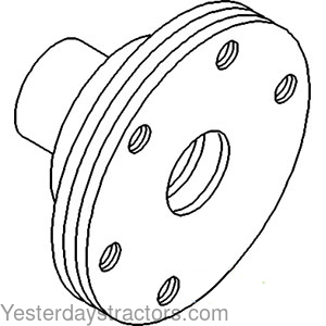 John Deere 820 Crankshaft Pulley R59915