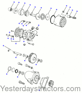 Ford 2000 Hydraulic Pump Repair Kit S65428