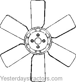 Ford 1310 Fan SBA145306320