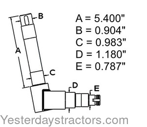 Ford 1110 Spindle SBA330300380