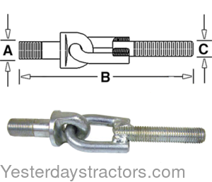 Ford 1310 Stabilizer Link SBA370500490