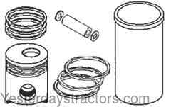 Farmall Super AV Sleeve and Piston Kit 3 1\8 Bore SK260