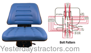 Ford 445D Seat Assembly T222BU