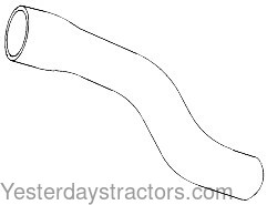 John Deere 4320 Radiator Hose Upper T41901