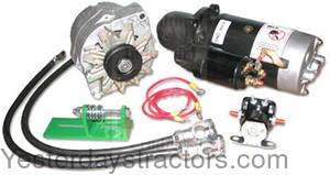 John Deere 3010 12 Volt Conversion Kit with Bosch Starter TS-8000